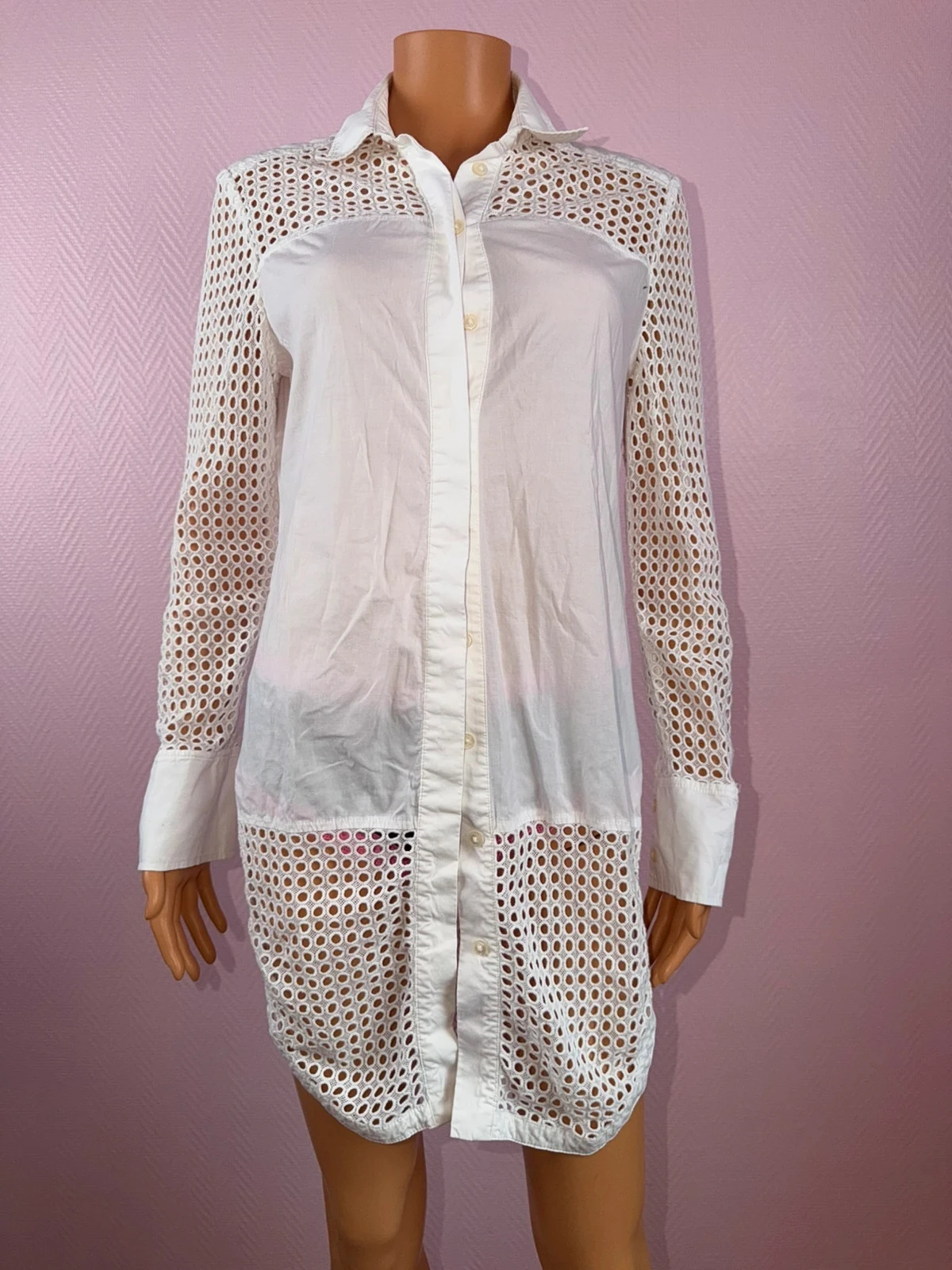Chemise longue Banana Republic taille 4 – photo 2